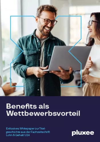 Coverbild Pluxee Whitepaper Benefits als Wettbewerbsvorteil