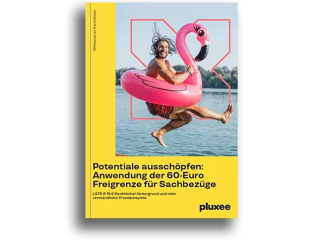 Abbildung Whitepaper: Erfahren Sie in unserem kostenlosen Whitepaper alles Wichtige zur 60-Euro-Freigrenze beim steuerfreien Sachbezug