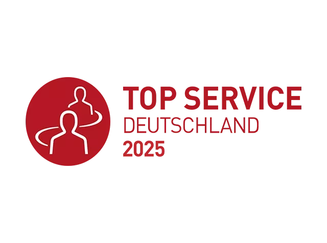 Pluxee ist mit dem TOP SERVICE Deutschland Award ausgezeichnet 