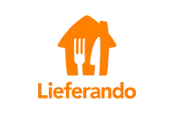 Logo Lieferando Pluxee Akzeptanzpartner