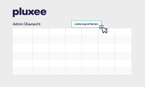 Firmenportal Release: Admin Liste exportieren für mehr Übersichtlichkeit