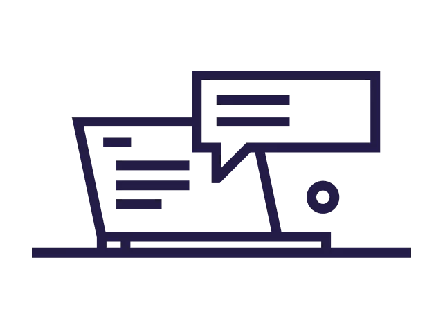 Illustration Laptop mit dem Pluxee Nutzer Portal