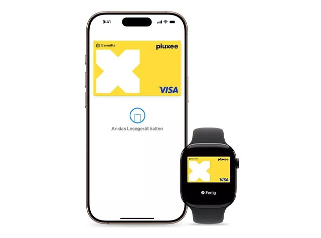 Nutz die Pluxee Benefits Card jetzt mit Apple Pay