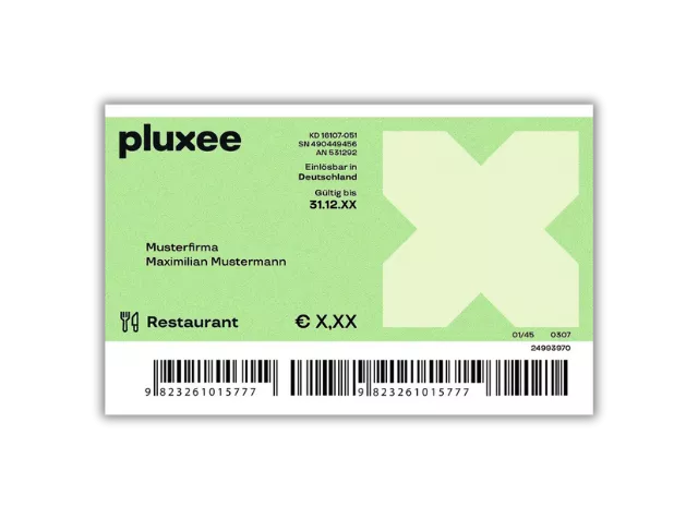 Restaurant Gutschein von Pluxee