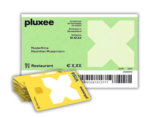 Restaurant Gutschein Pluxee und Benefits Card