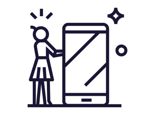 Vektorfrafik Produktseite Bike Leasing