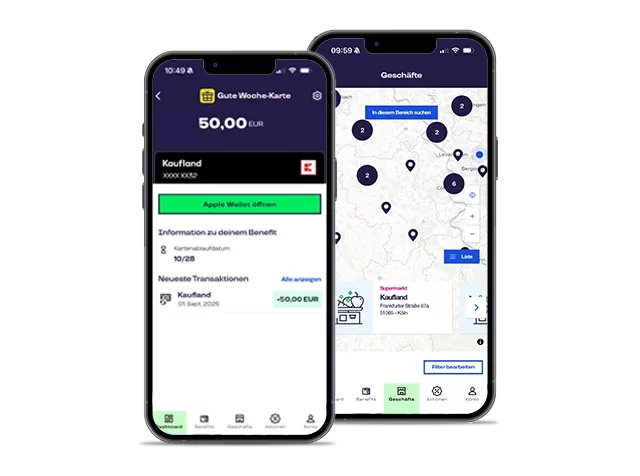 Die Kaufland "Gute Woche-Karte" in der Pluxee App